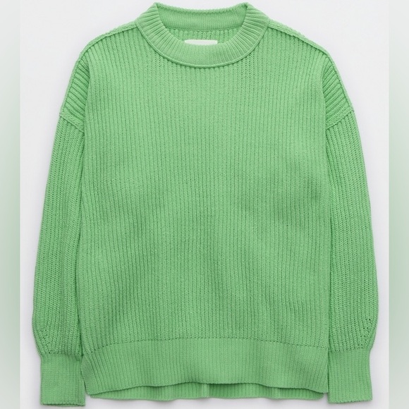 AERIE BEYOND CHENILLE SWEATER - Picture 4 of 16